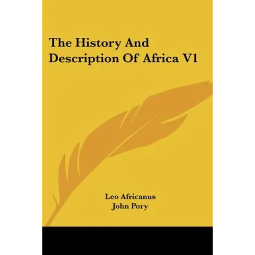 The History and Description of Africa V1