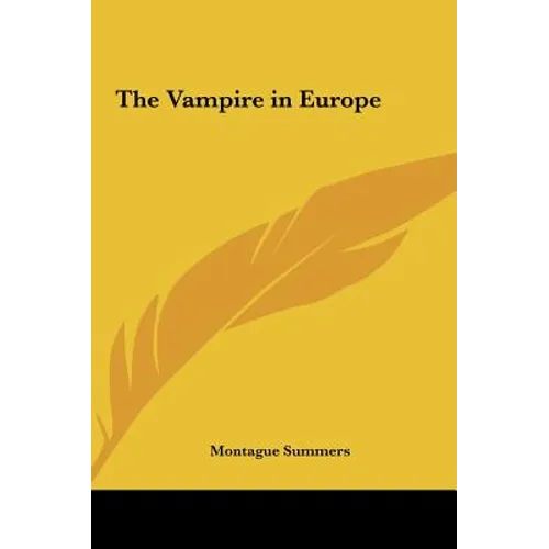 The Vampire in Europe