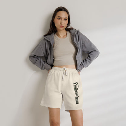 Fleece Sweat Shorts — Vintage Script Side Logo