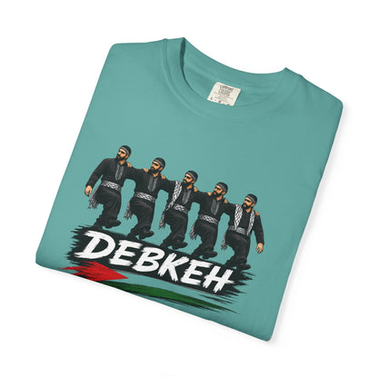 Debkeh Dance T-Shirt — Middle Eastern Folklore Dabke Crew Tee