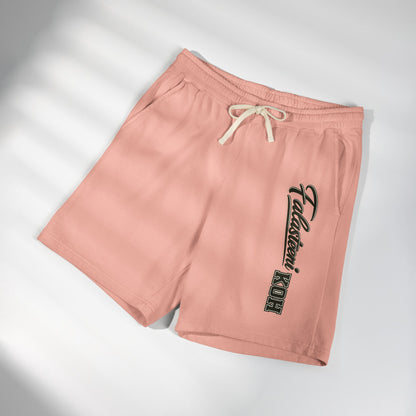 Fleece Sweat Shorts — Vintage Script Side Logo