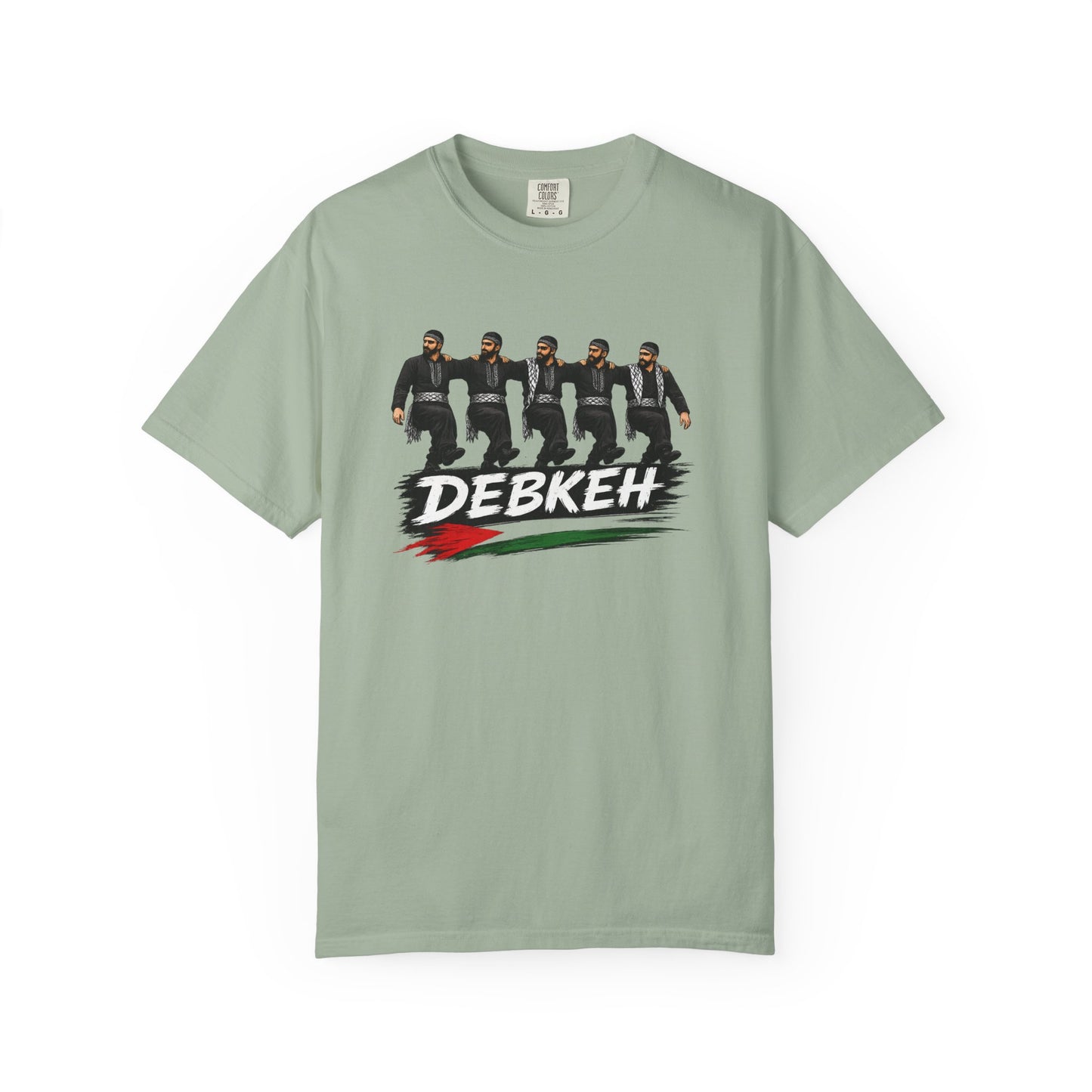 Debkeh Dance T-Shirt — Middle Eastern Folklore Dabke Crew Tee