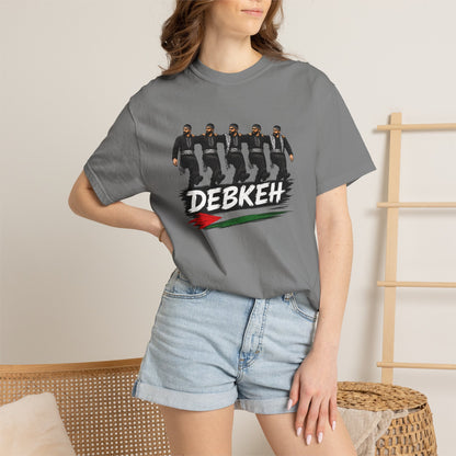 Debkeh Dance T-Shirt — Middle Eastern Folklore Dabke Crew Tee
