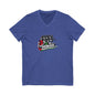 3 1/2 Debkeh Dance Tee – Palestinian Dabke Folk Dance V‑Neck Shirt