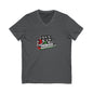 3 1/2 Debkeh Dance Tee – Palestinian Dabke Folk Dance V‑Neck Shirt