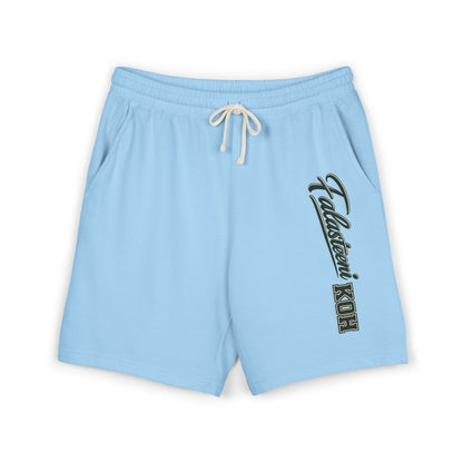 Fleece Sweat Shorts — Vintage Script Side Logo