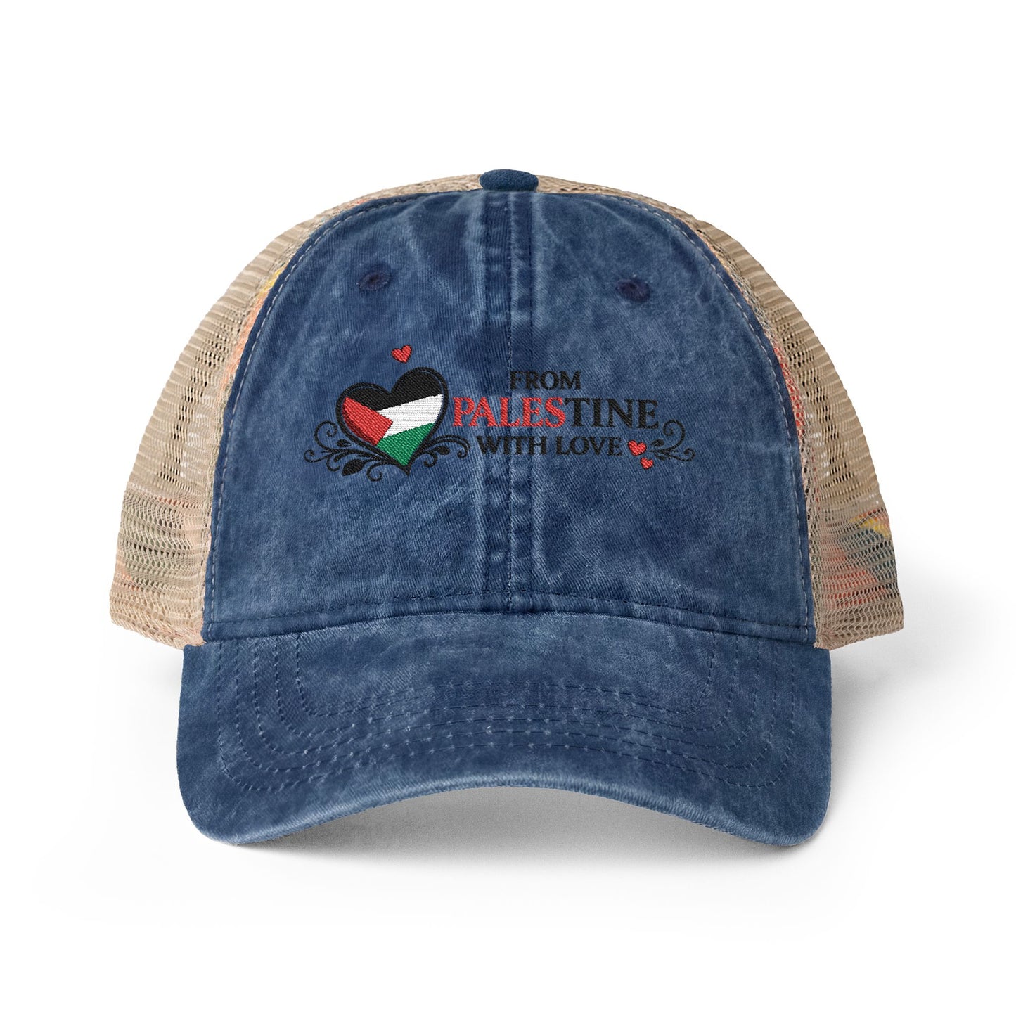 Women's Washed Mesh-Back Cap