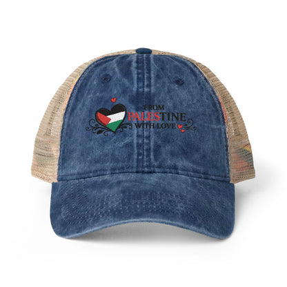 Women's Washed Mesh-Back Cap