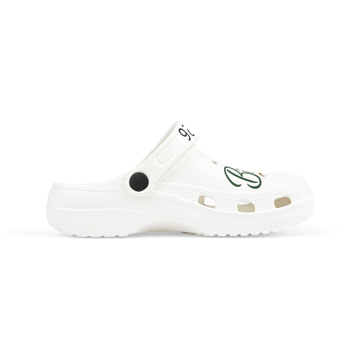 Birzeit Kids Foam Clogs — 'Blossom' Green Floral Print EVA Slip-On