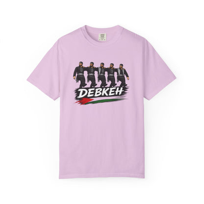 Debkeh Dance T-Shirt — Middle Eastern Folklore Dabke Crew Tee