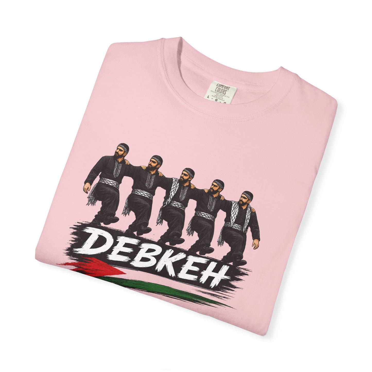 Debkeh Dance T-Shirt — Middle Eastern Folklore Dabke Crew Tee