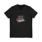 3 1/2 Debkeh Dance Tee – Palestinian Dabke Folk Dance V‑Neck Shirt