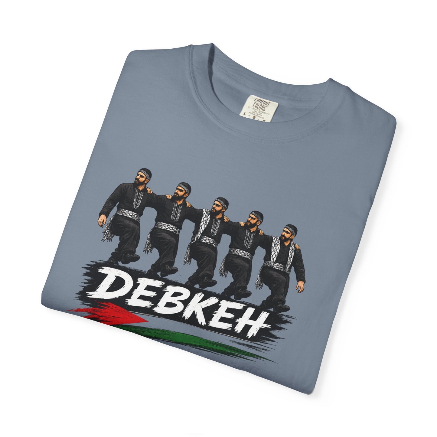 Debkeh Dance T-Shirt — Middle Eastern Folklore Dabke Crew Tee