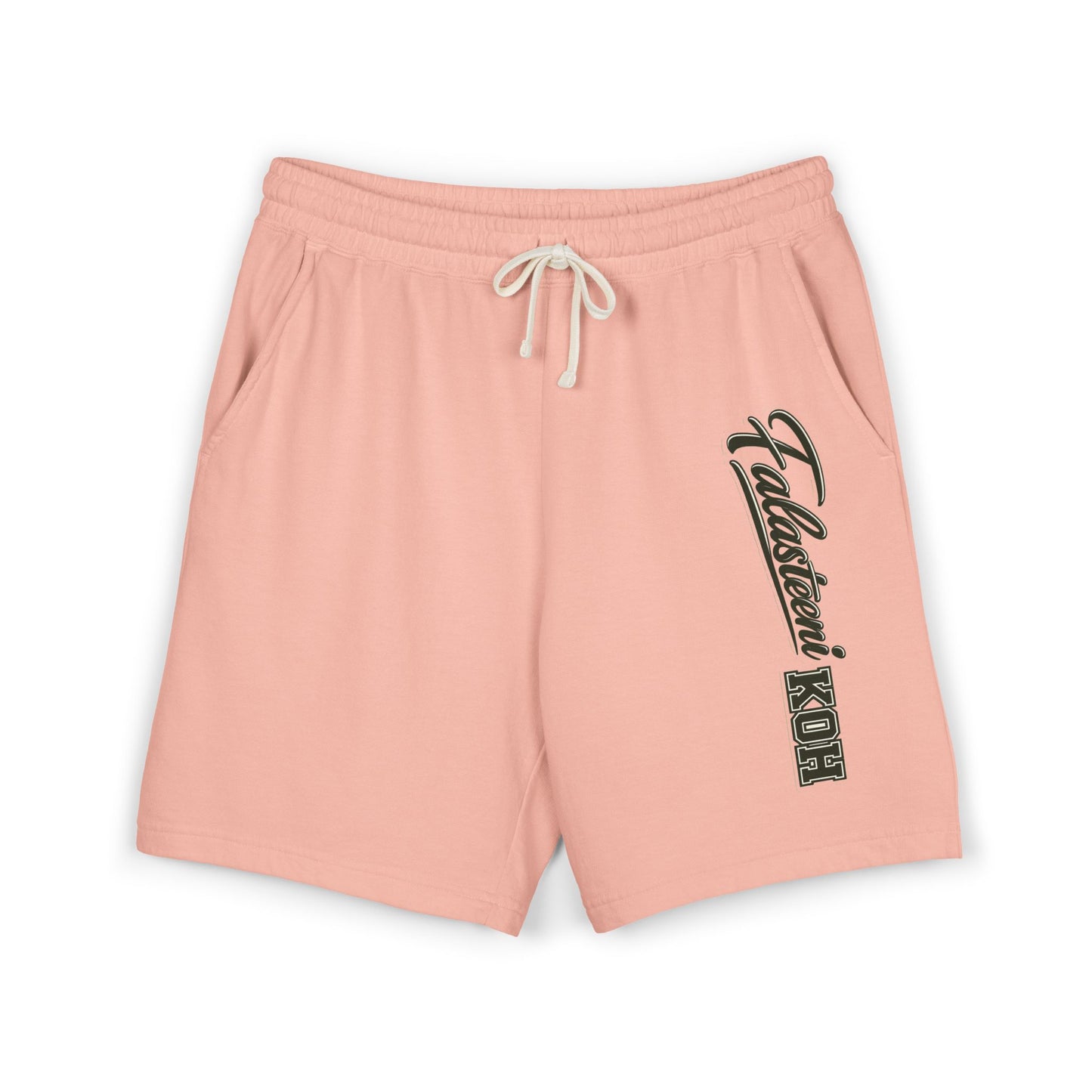 Fleece Sweat Shorts — Vintage Script Side Logo