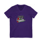 3 1/2 Debkeh Dance Tee – Palestinian Dabke Folk Dance V‑Neck Shirt