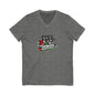 3 1/2 Debkeh Dance Tee – Palestinian Dabke Folk Dance V‑Neck Shirt