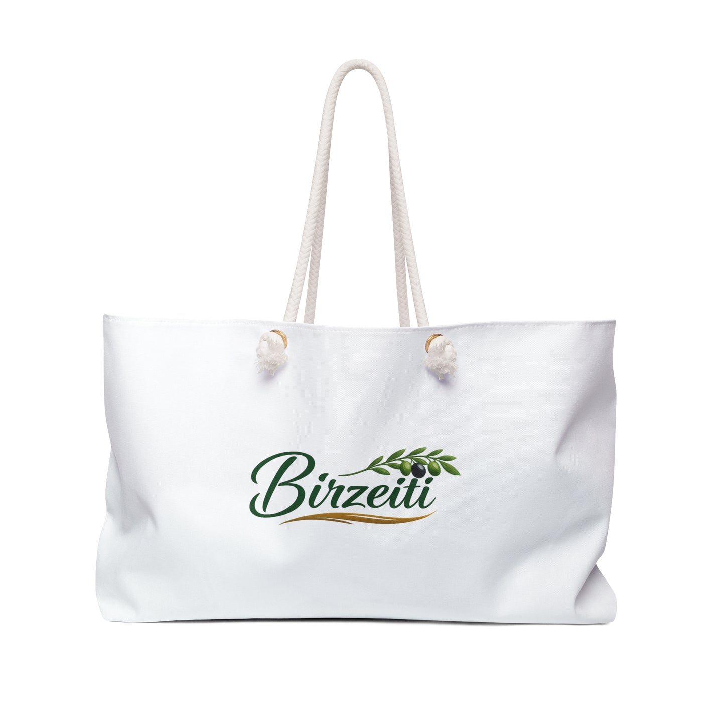 Birzeiti Logo Weekender Bag — Lightweight Travel Tote for Weekend Getaways