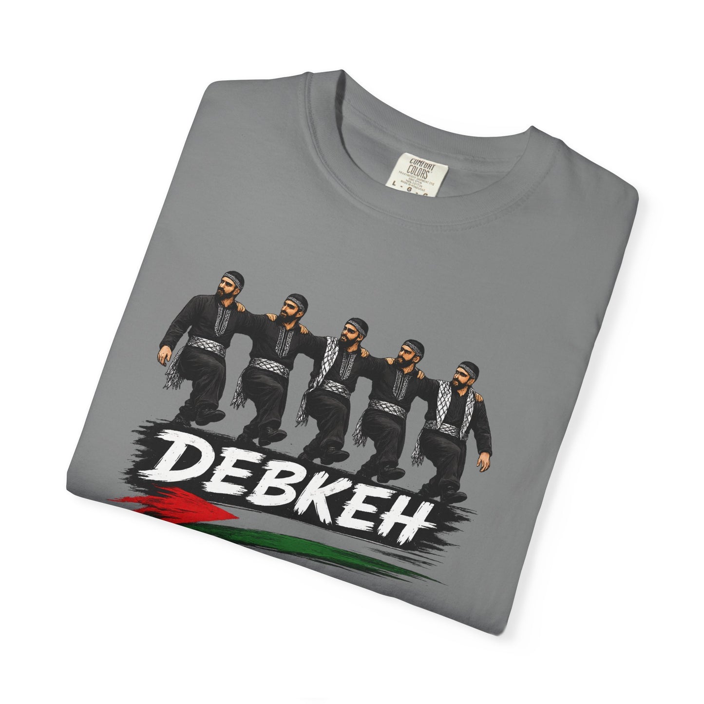 Debkeh Dance T-Shirt — Middle Eastern Folklore Dabke Crew Tee