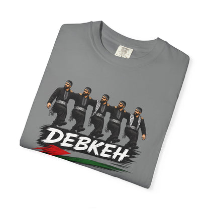 Debkeh Dance T-Shirt — Middle Eastern Folklore Dabke Crew Tee