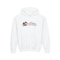 Youth Hoodie — "From Palestine With Love" Heart Design