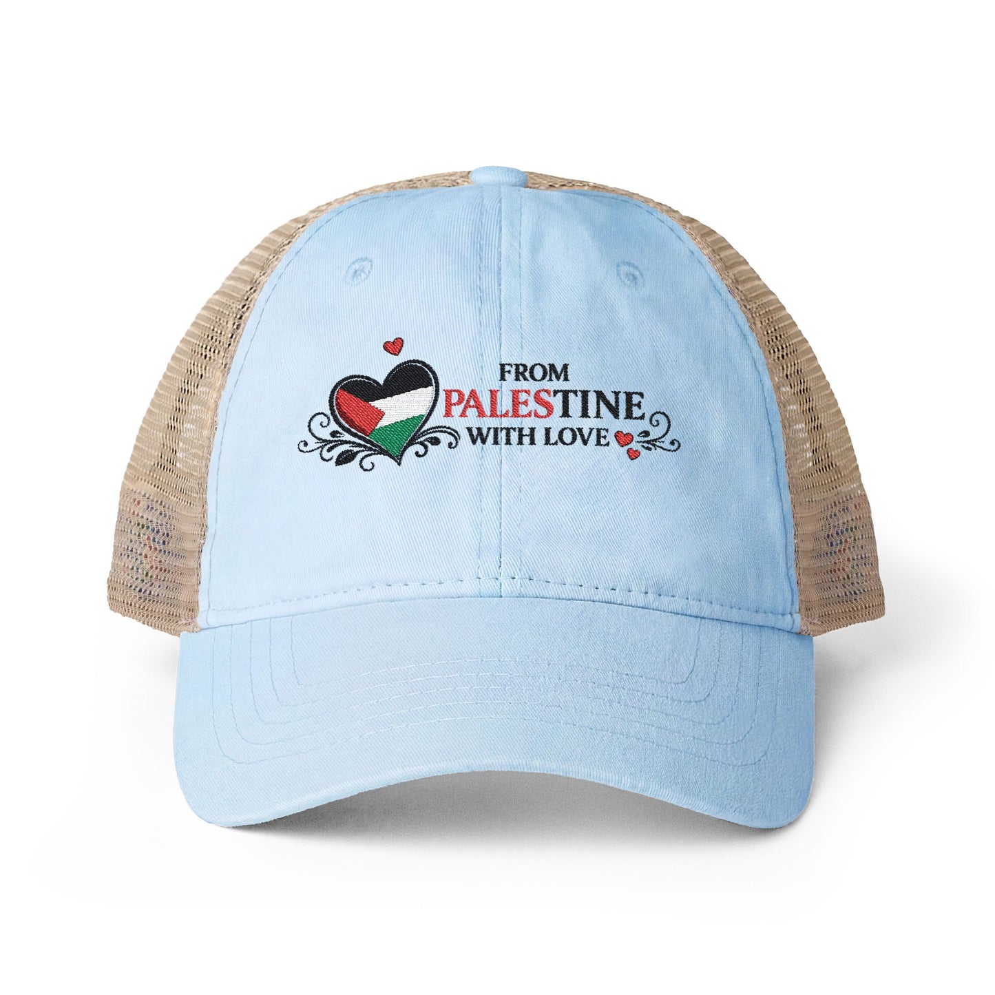 Women's Washed Mesh-Back Cap