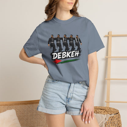 Debkeh Dance T-Shirt — Middle Eastern Folklore Dabke Crew Tee