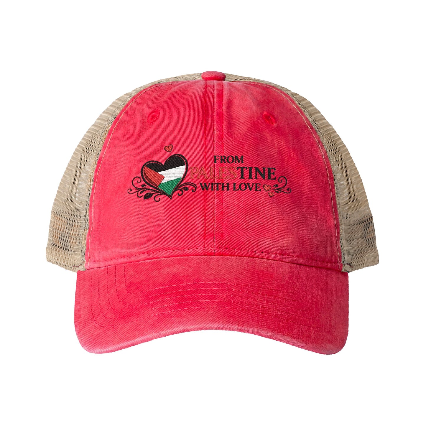 Women's Washed Mesh-Back Cap