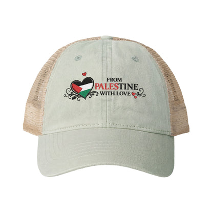 Women's Washed Mesh-Back Cap