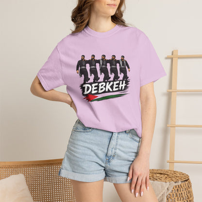 Debkeh Dance T-Shirt — Middle Eastern Folklore Dabke Crew Tee
