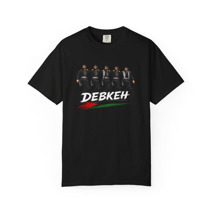 Debkeh Dance T-Shirt — Middle Eastern Folklore Dabke Crew Tee