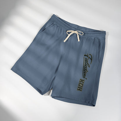 Fleece Sweat Shorts — Vintage Script Side Logo