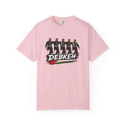 Debkeh Dance T-Shirt — Middle Eastern Folklore Dabke Crew Tee