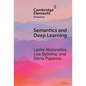 Semantics and Deep Learning