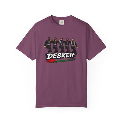 Debkeh Dance T-Shirt — Middle Eastern Folklore Dabke Crew Tee