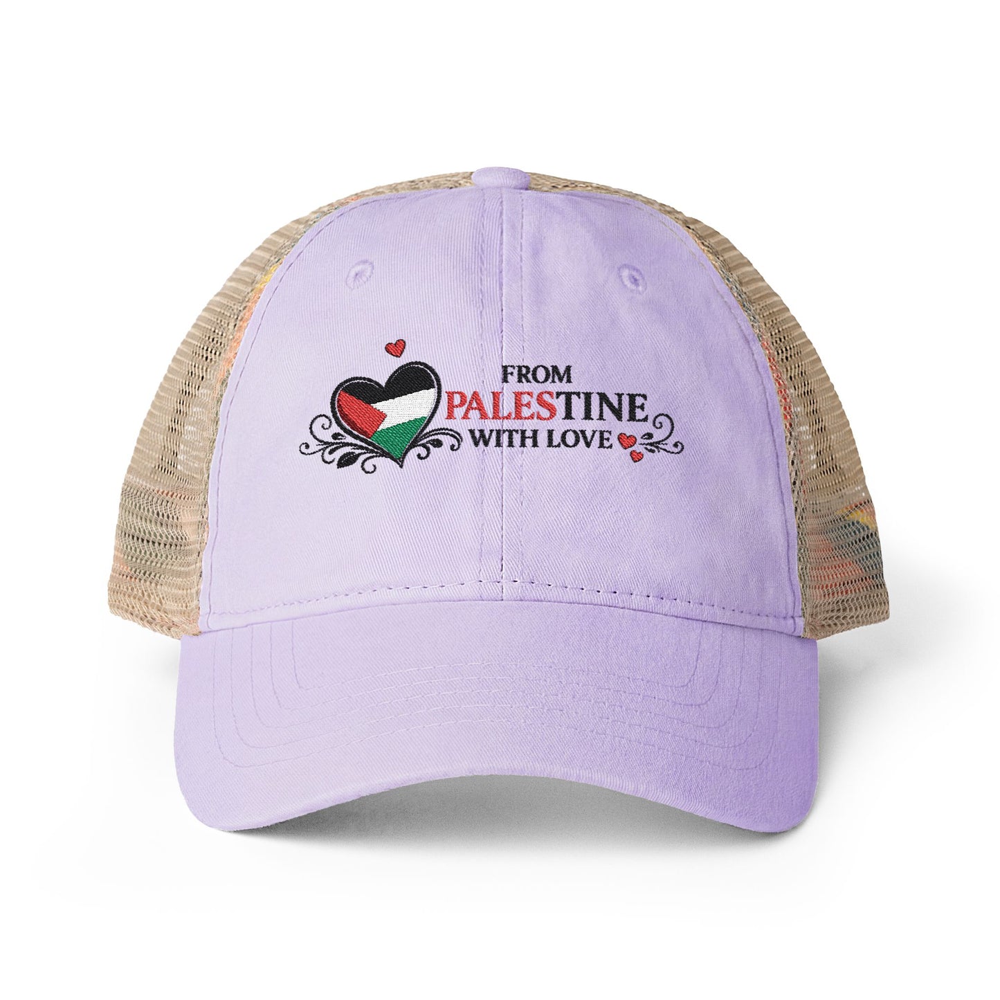 Women's Washed Mesh-Back Cap