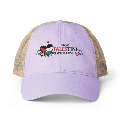 Women's Washed Mesh-Back Cap