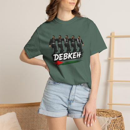 Debkeh Dance T-Shirt — Middle Eastern Folklore Dabke Crew Tee