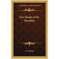 Five Books of M. Manilius