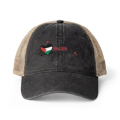 Women's Washed Mesh-Back Cap