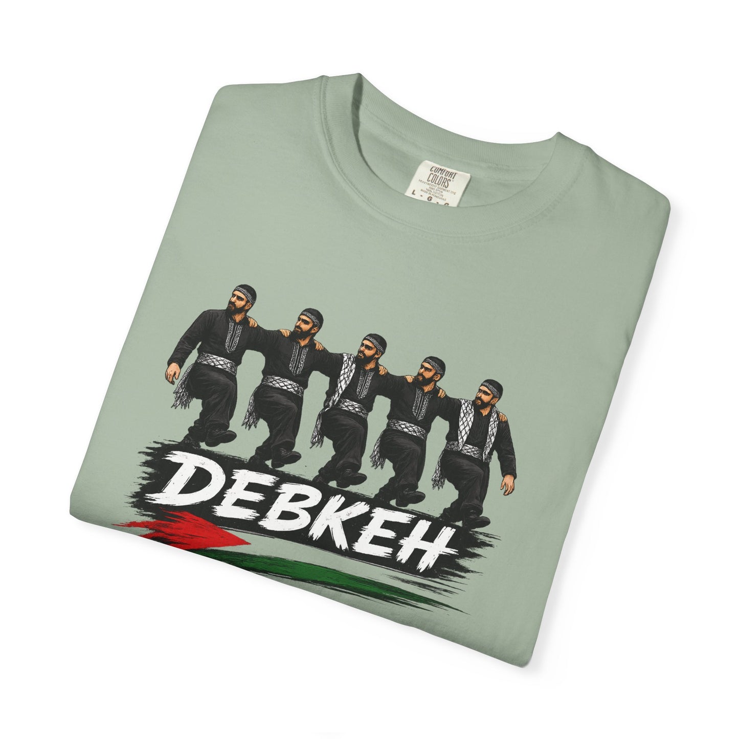 Debkeh Dance T-Shirt — Middle Eastern Folklore Dabke Crew Tee