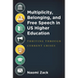 Multiplicity, Belonging, and Free Speech in Us Higher Education: Thriving Through Current Crises