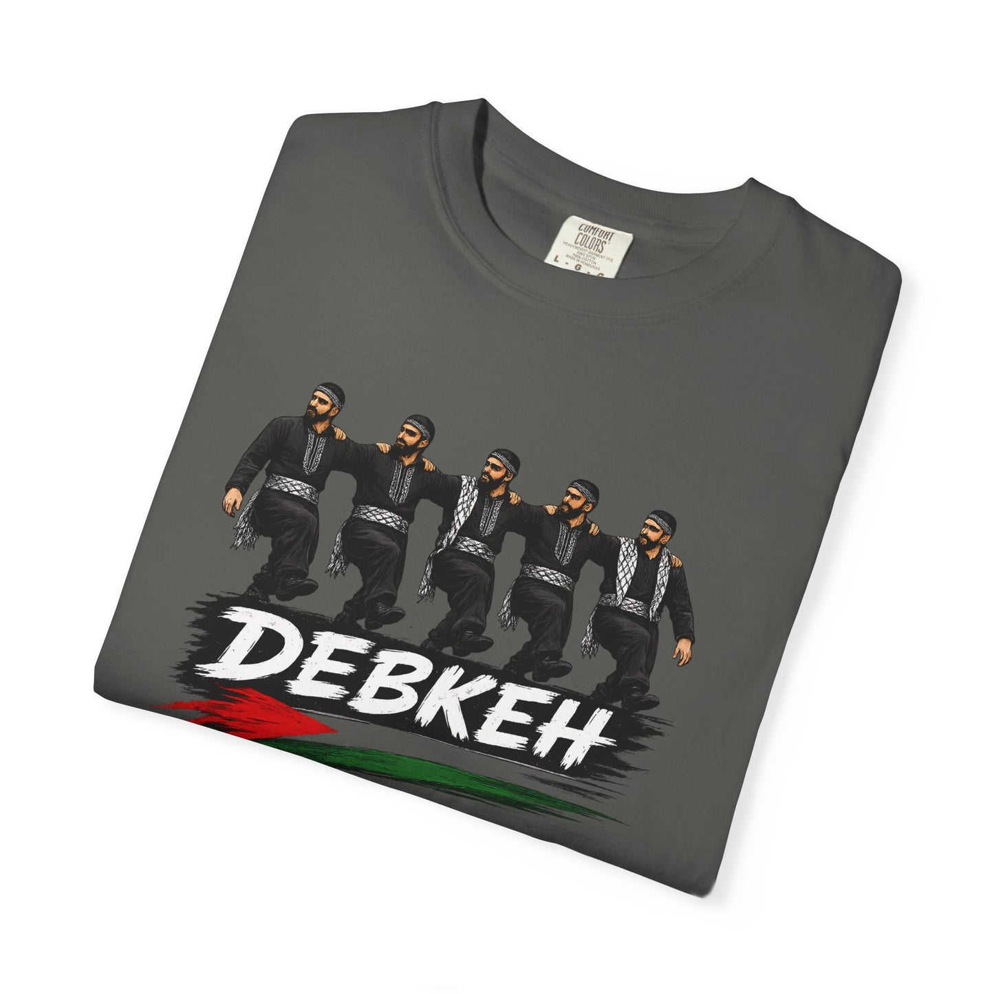 Debkeh Dance T-Shirt — Middle Eastern Folklore Dabke Crew Tee