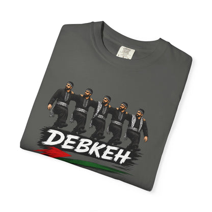 Debkeh Dance T-Shirt — Middle Eastern Folklore Dabke Crew Tee