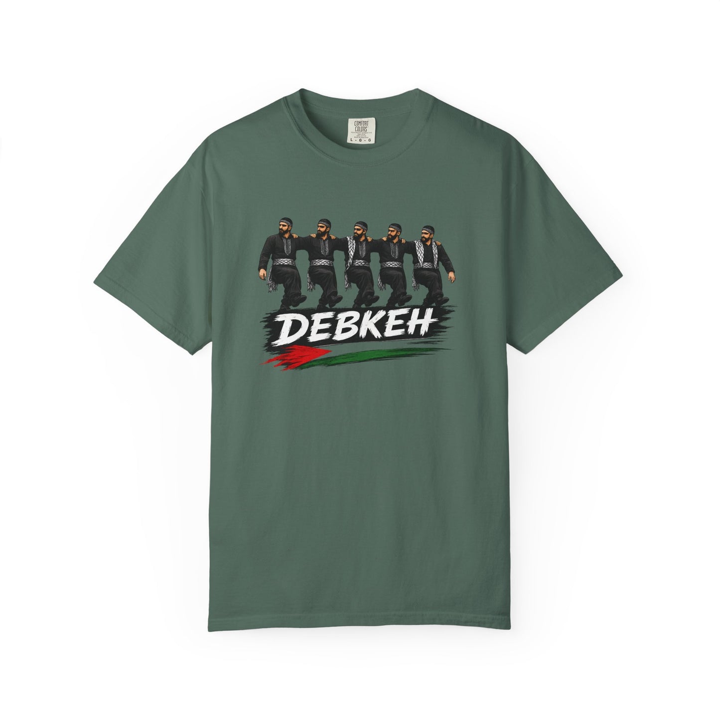 Debkeh Dance T-Shirt — Middle Eastern Folklore Dabke Crew Tee
