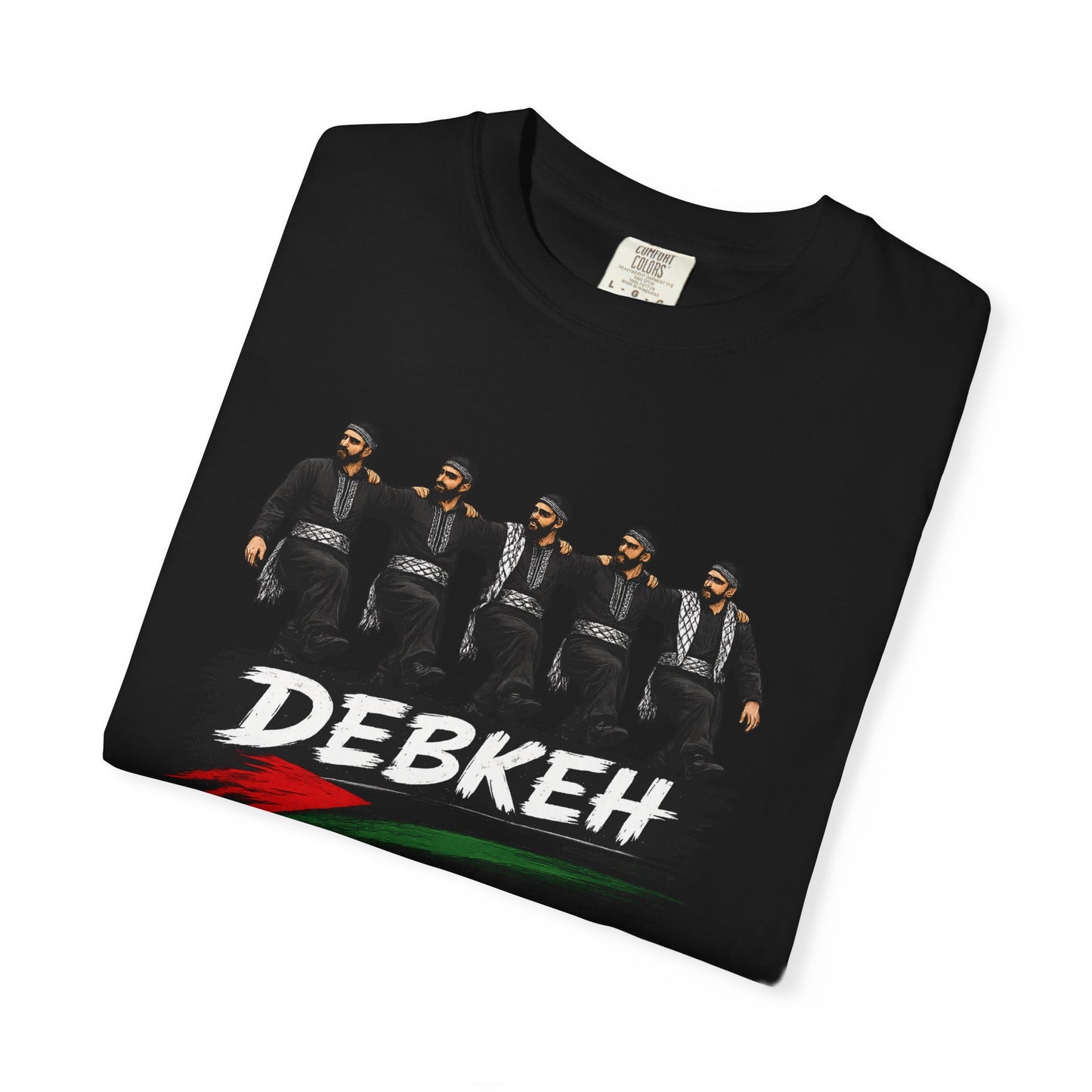 Debkeh Dance T-Shirt — Middle Eastern Folklore Dabke Crew Tee
