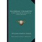 Algebraic Geometry: A New Treatise On Analytical Conic Sections