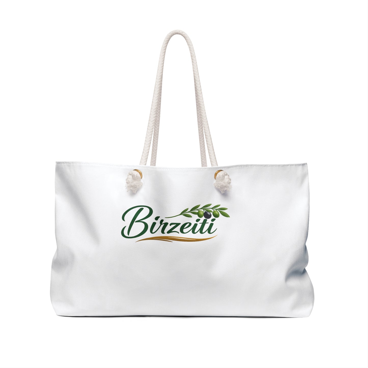 Birzeiti Logo Weekender Bag — Lightweight Travel Tote for Weekend Getaways