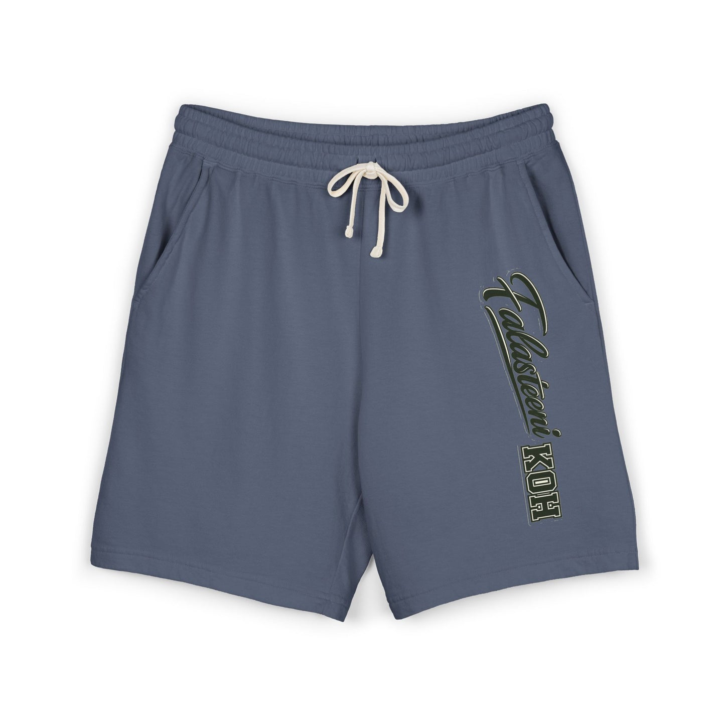 Fleece Sweat Shorts — Vintage Script Side Logo