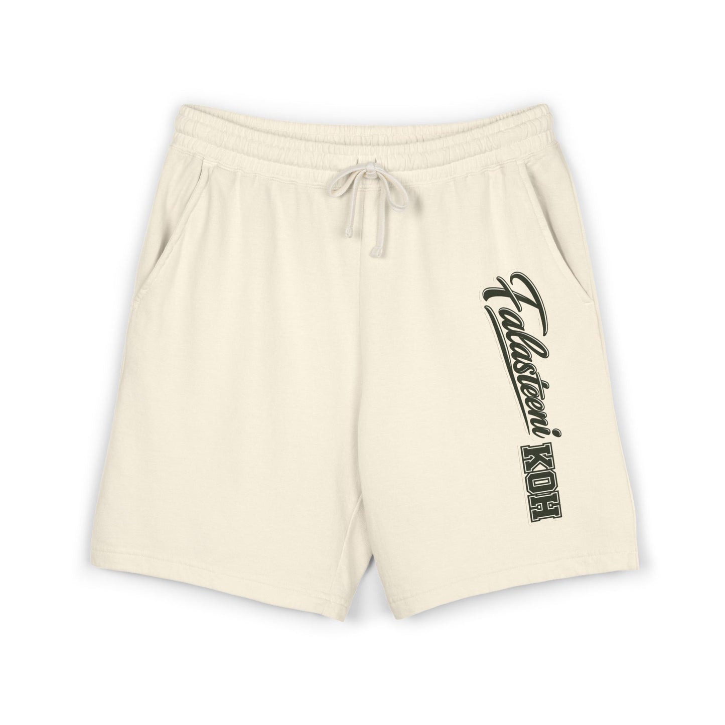 Fleece Sweat Shorts — Vintage Script Side Logo