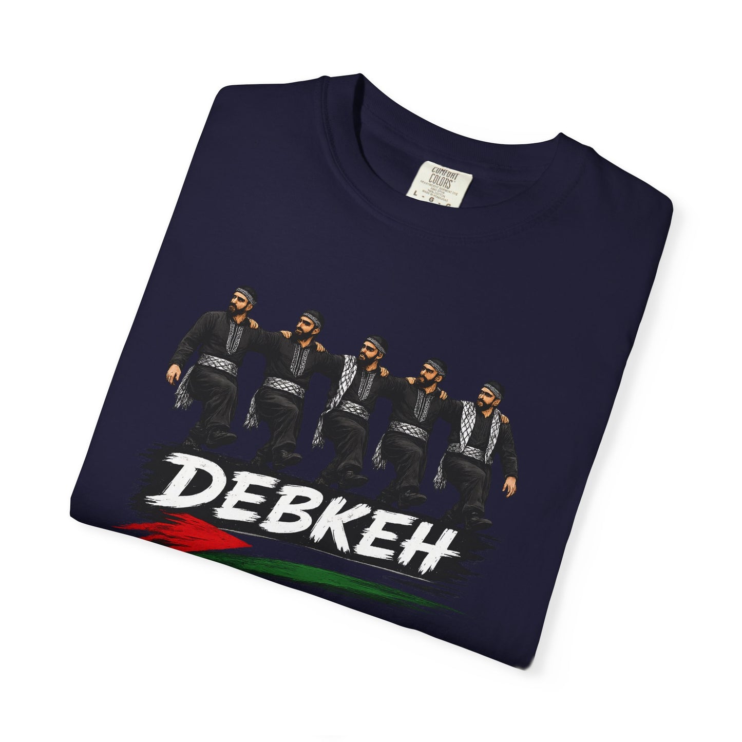 Debkeh Dance T-Shirt — Middle Eastern Folklore Dabke Crew Tee